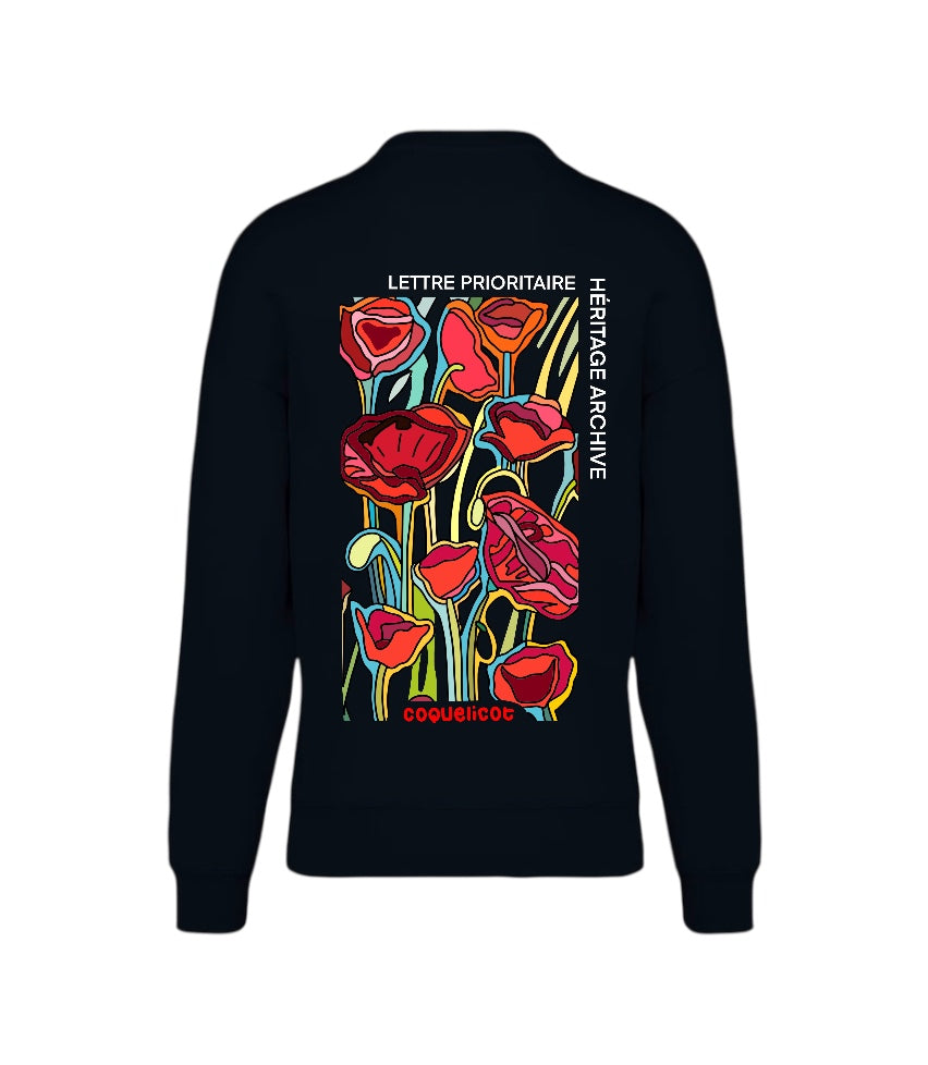 PULL COQUELICOT
