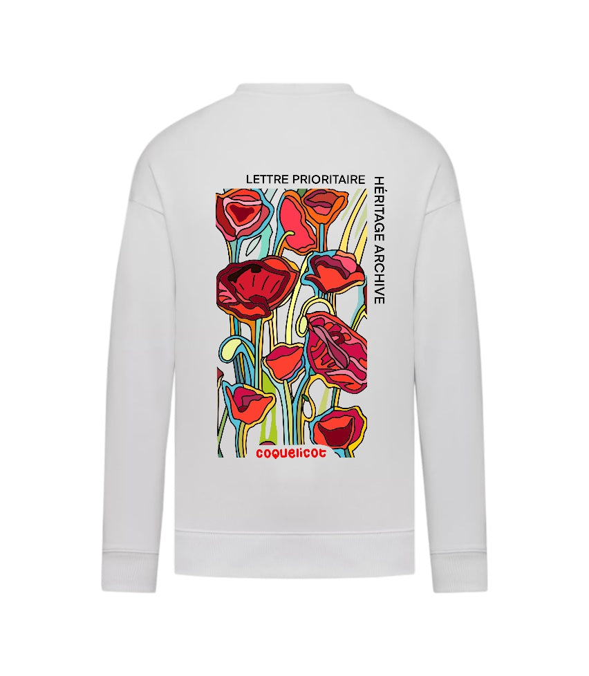 PULL COQUELICOT